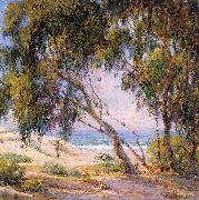 Hills, Anna Althea Beside the Sea- Laguna Beach oil painting